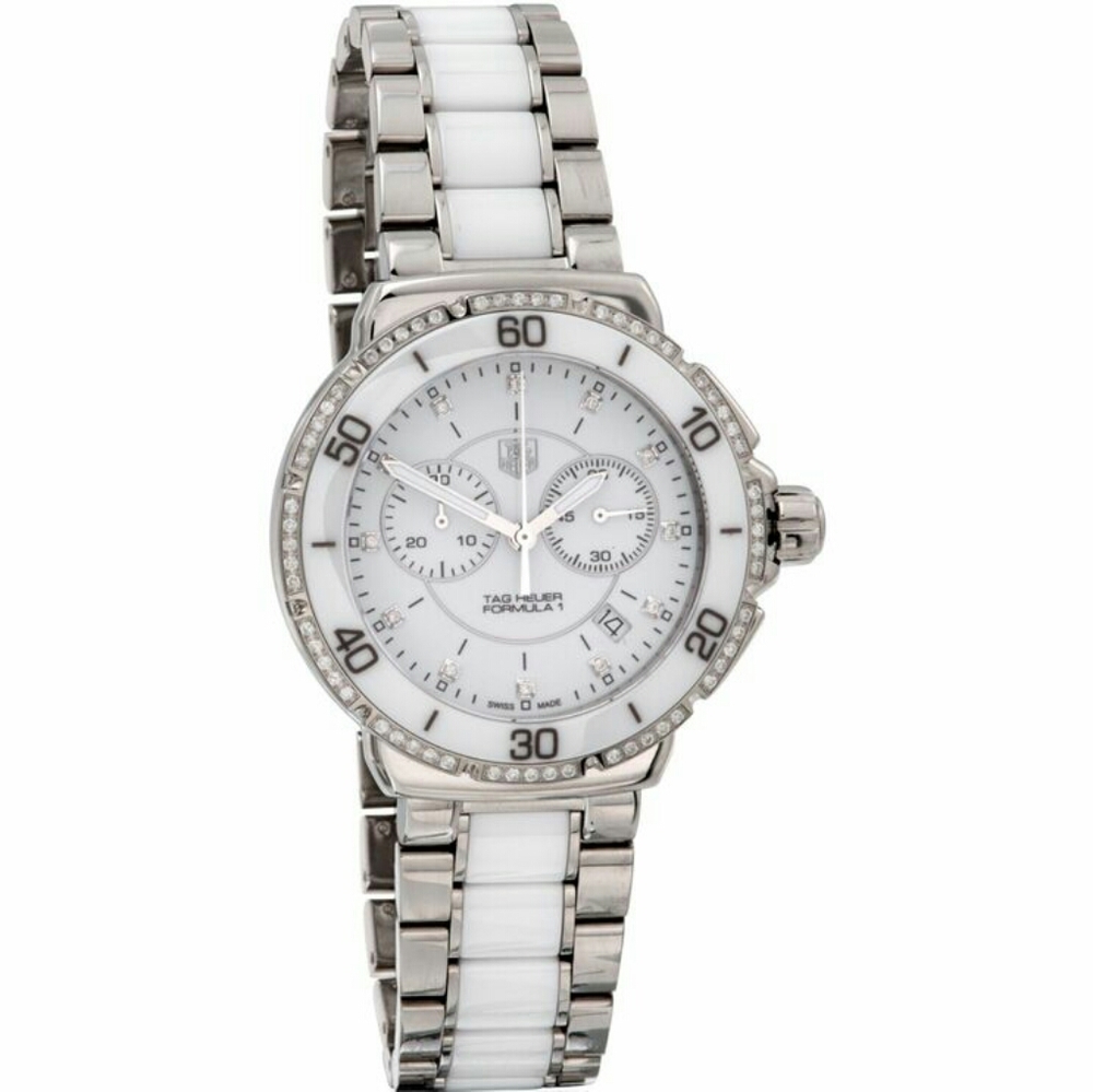 TAG HEUER Formula 1 Chronograph with Diamonds!